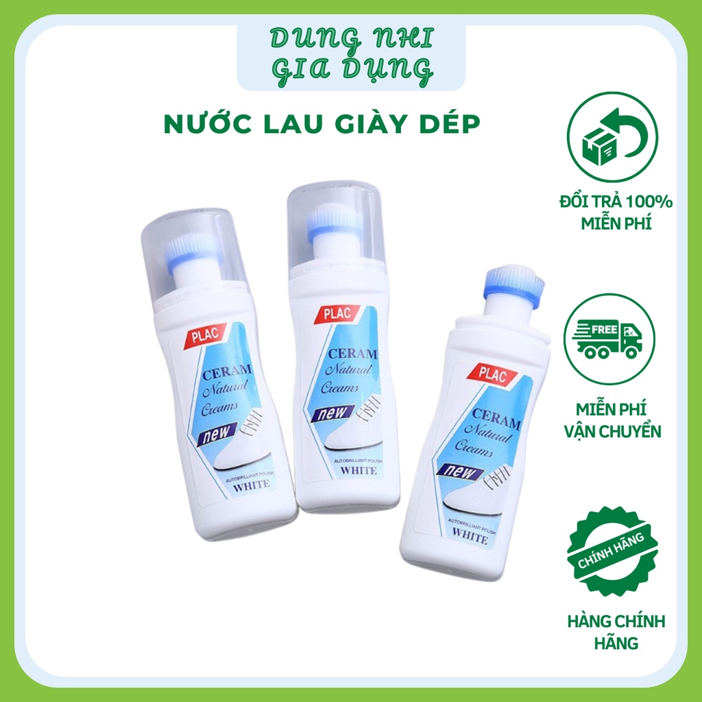 Lọ Tẩy Trắng Giày Dép Túi Xách Plac 100ml Đánh Bay Vết Bẩn Trên Giày Mà Không Cần Giặt