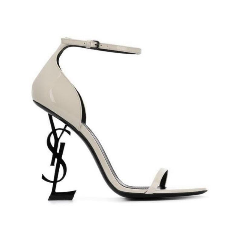 Sandal Quai Mảnh Gót Chữ 10p Da Bóng Mềm Êm Fullbox Hãng CAM KẾT LOẠI 1