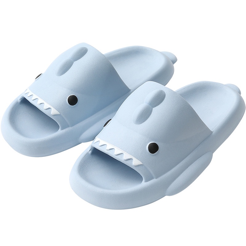 Dép Đi Trong Nhà Chống Trượt Hình Cá Mập Dành Cho Nam Và Nữ