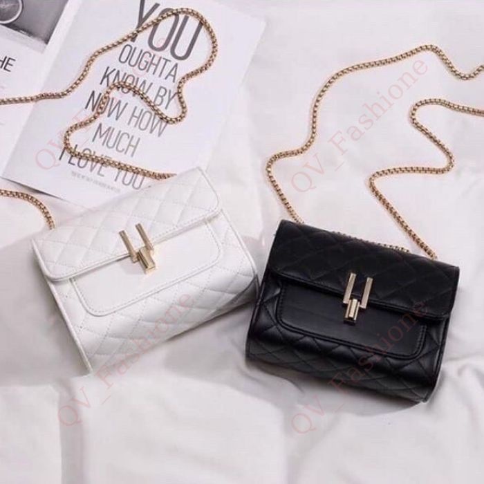 Túi đeo chéo mini cho nữ, Túi đeo chéo đeo vai đi chơi thanh lịch trẻ trung - QV Fashione