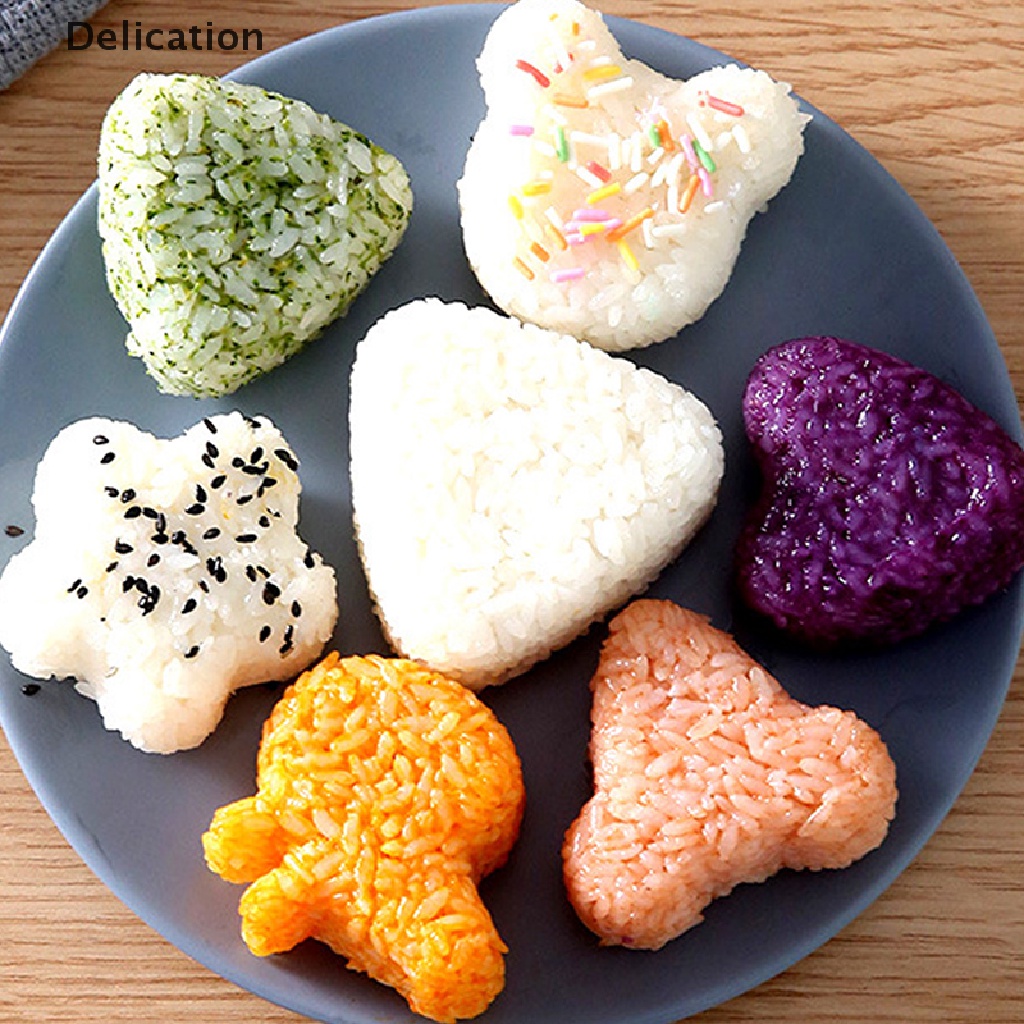 Set 7 Khuôn Làm Sushi DIY Tiện Dụng