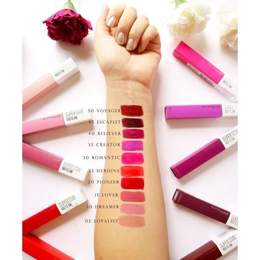 Son Kem Lì Maybelline 5ml Super Stay Matte Ink Lipstick _CoCoDDe.Perfumer29