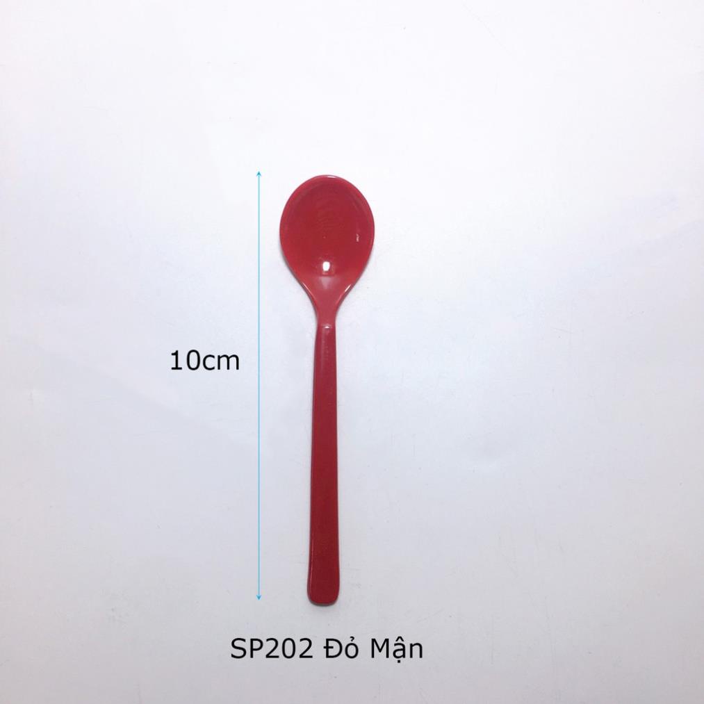 (HÀNG ĐẸP) Thìa Cà Phê Nhựa Phíp 100% Melamine - SP202
