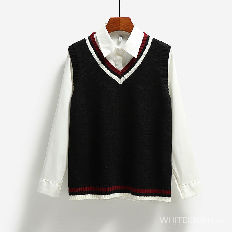 Áo Len Không Tay Cổ V Thời Trang Dành Cho Nữ | BigBuy360 - bigbuy360.vn
