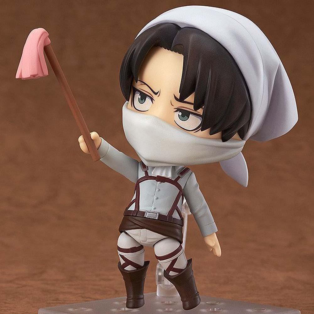 REBUY1 Mô Hình Nhân Vật Levi Ackerman Eren Jaeger Trong Phim Hoạt Hình Attack on Titan