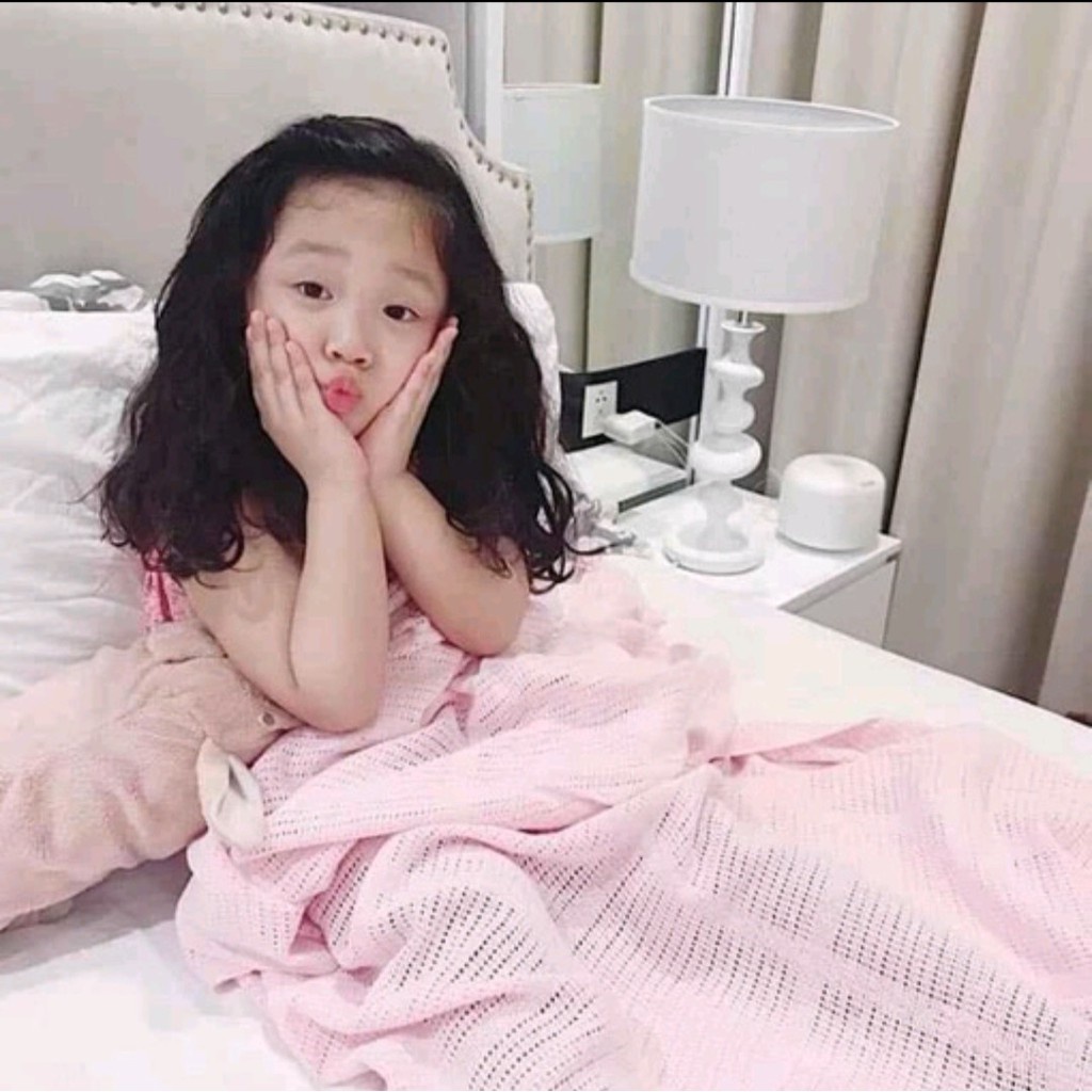 Chăn Lưới Sợi Tre Xuất Anh - Chăn Hè Cho Bé Bamboo Siêu Thoáng Mát Mamas&amp;Papas