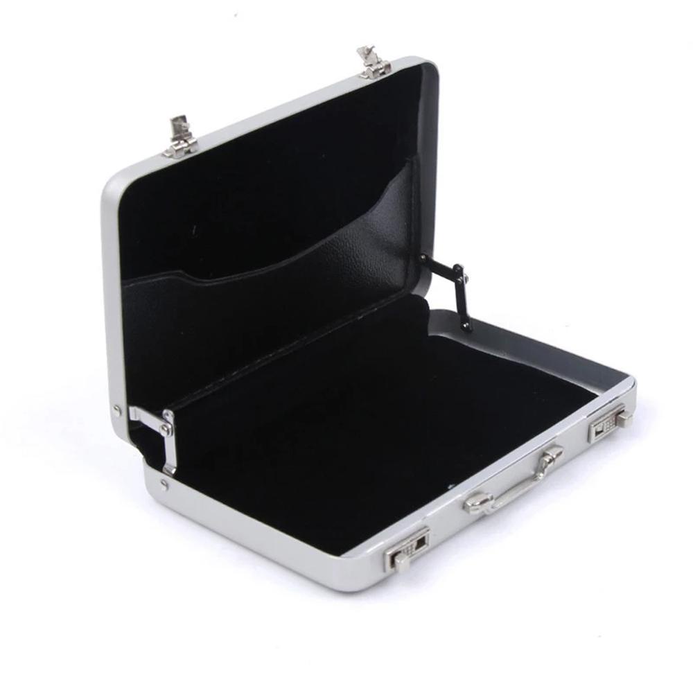 Hộp Nhôm Đựng Thẻ Tín Dụng / Danh Thiếp Mini Màu Đen