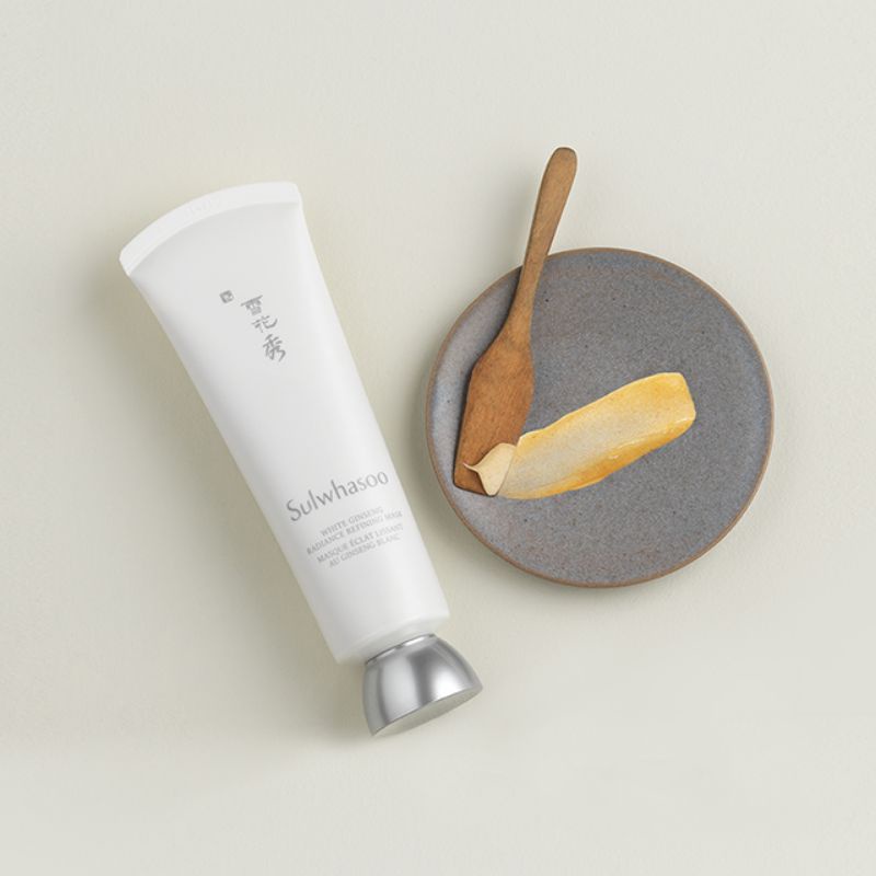 [2025.08] Sulwhasoo Mặt Nạ Bạch Sâm Ủ Trắng Da White Ginseng Radiance Refining Mask Bản Mới 35Ml
