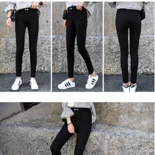 Quần skinny cạp cao