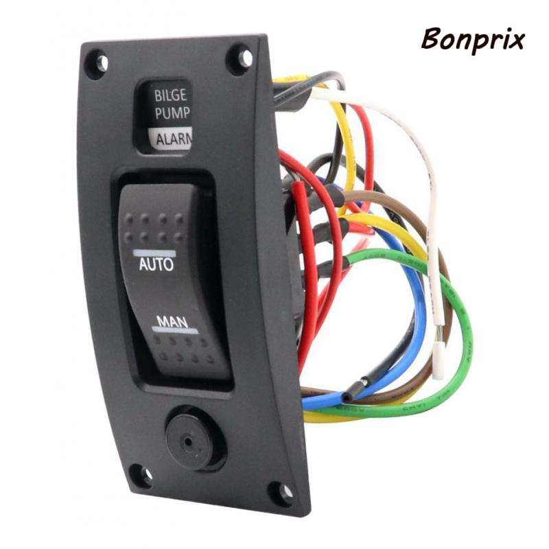 Bảng công tắc bơm 3 chiều tự động 12v 24v với chuông báo | BigBuy360 - bigbuy360.vn