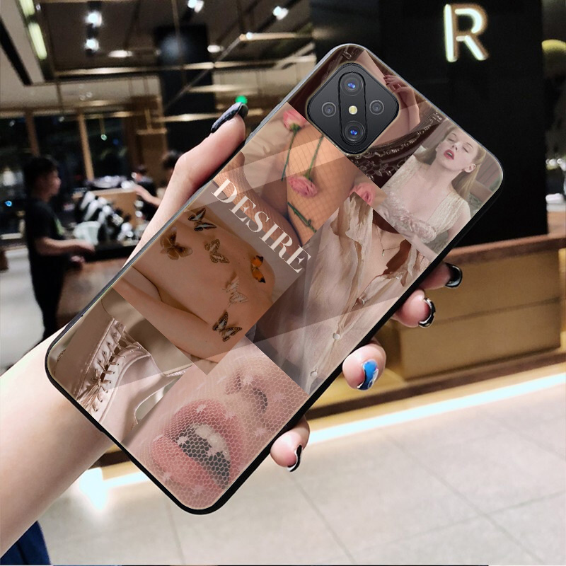 2021 Boutique Phone Case Redmi Note 8 8T 9 Xiao Mi 8 9 F1 A1 5X A2 6X Pro Max Glass case Sexy European style