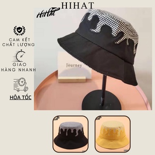 Mũ bucket thêu họa tiết kiểu mới lạ độc đáo phong cách unisex dành cho nam nữ MV615