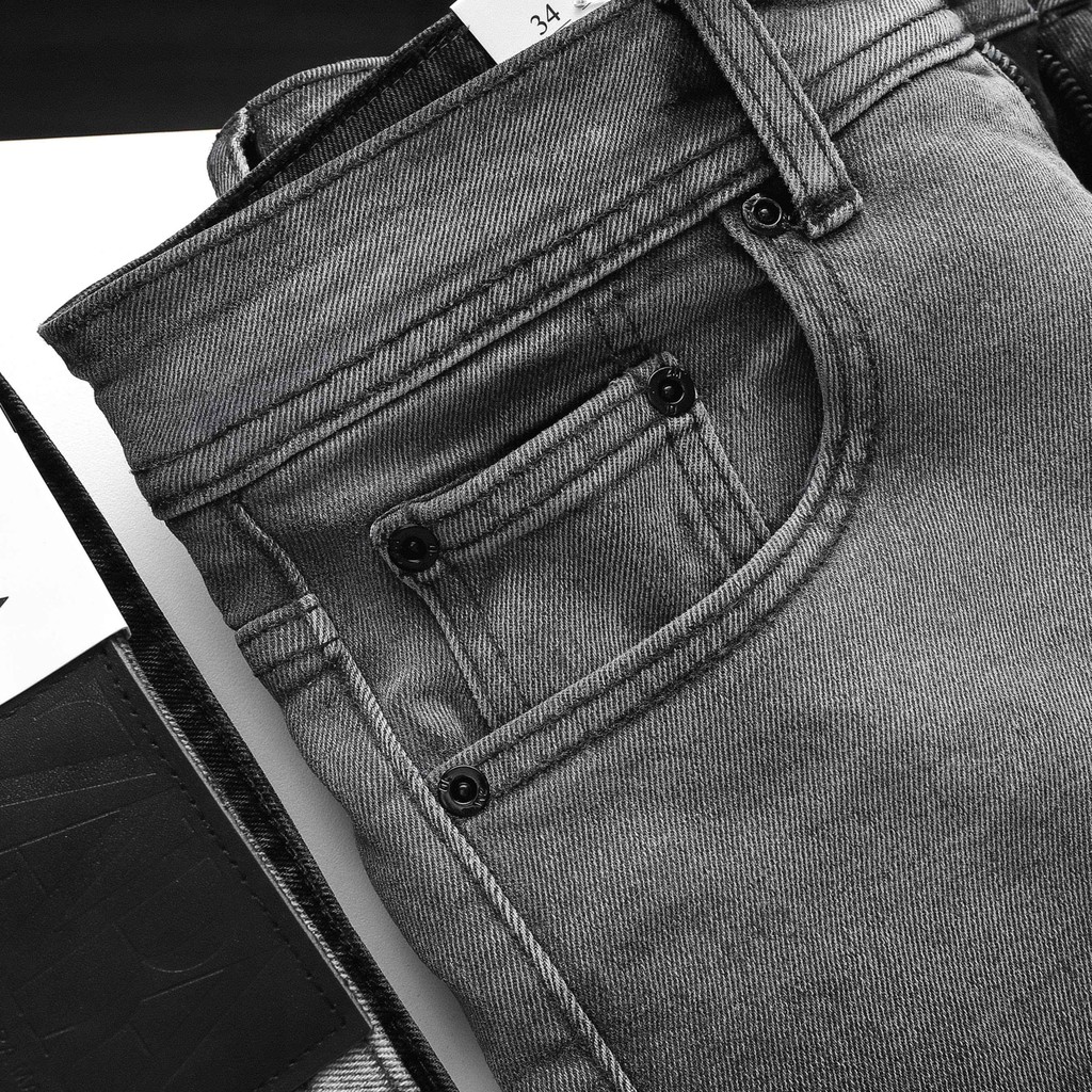 Quần Short jeans ZR WAX XÁM NHẠT 2018 Foxxmen