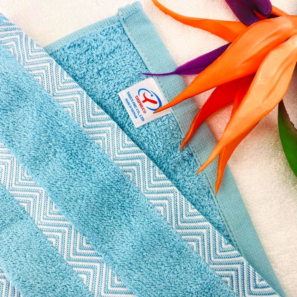 Khăn Tắm Cotton Cao Cấp Thiện Phú 60x120cm, Khăn Đa Năng L387 Bông Sợi Tự Nhiên Thấm Nước Tốt