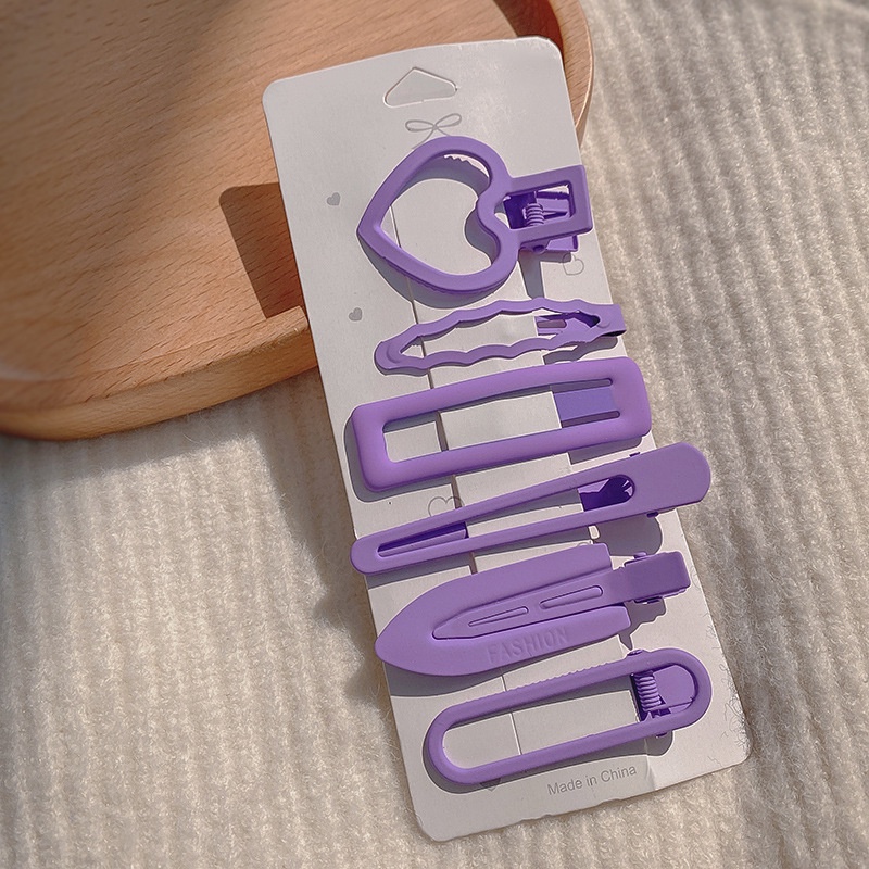 Kẹp Tóc Mỏ Vịt Dáng Dài Đính Hoa Xanh Dương Phong Cách Mới Thời Trang Mùa Xuân 2022