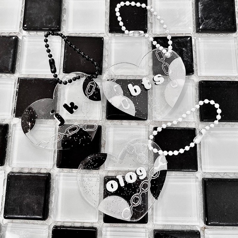 Keyring resin handmade