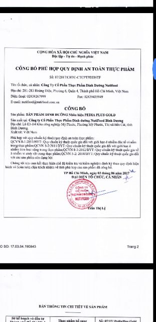 Sữa bột pedia plus gold 900g