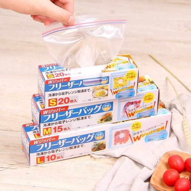 Hộp túi ziplock đựng thực phẩm