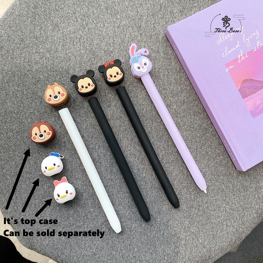 Ốp Silicon Bảo Vệ Bút Cảm Ứng Cho Apple Pencil Thế Hệ 1 2