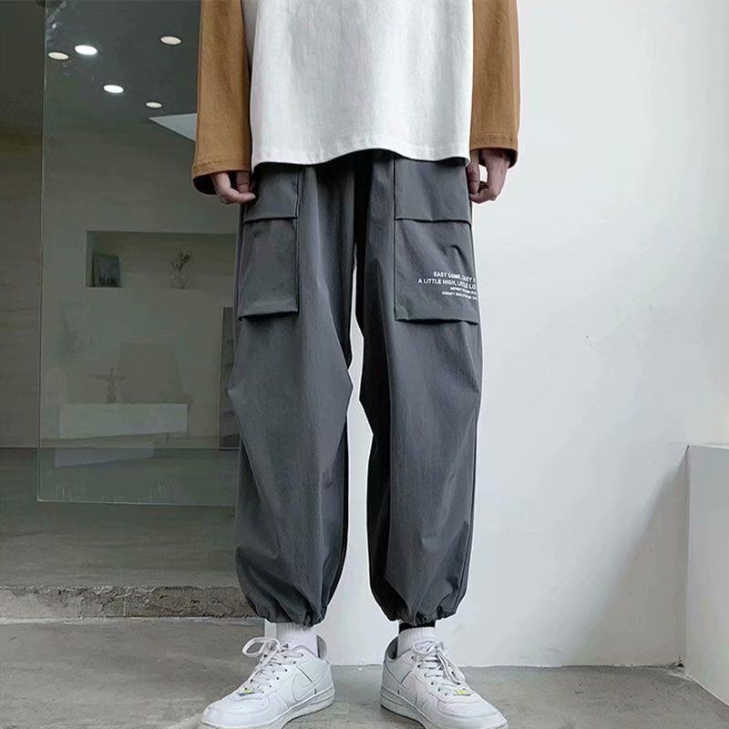 Quần jogger nam túi hộp unisex