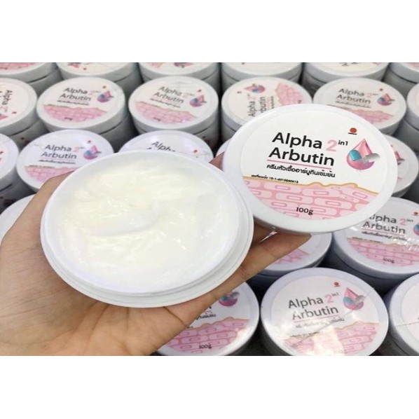 Kem Dưỡng Thể Trắng Da Alpha Arbutin 3 Plus Collagen Cream 100ml1 liệu trình 3 hộp cao cấp Thái Lan 100%