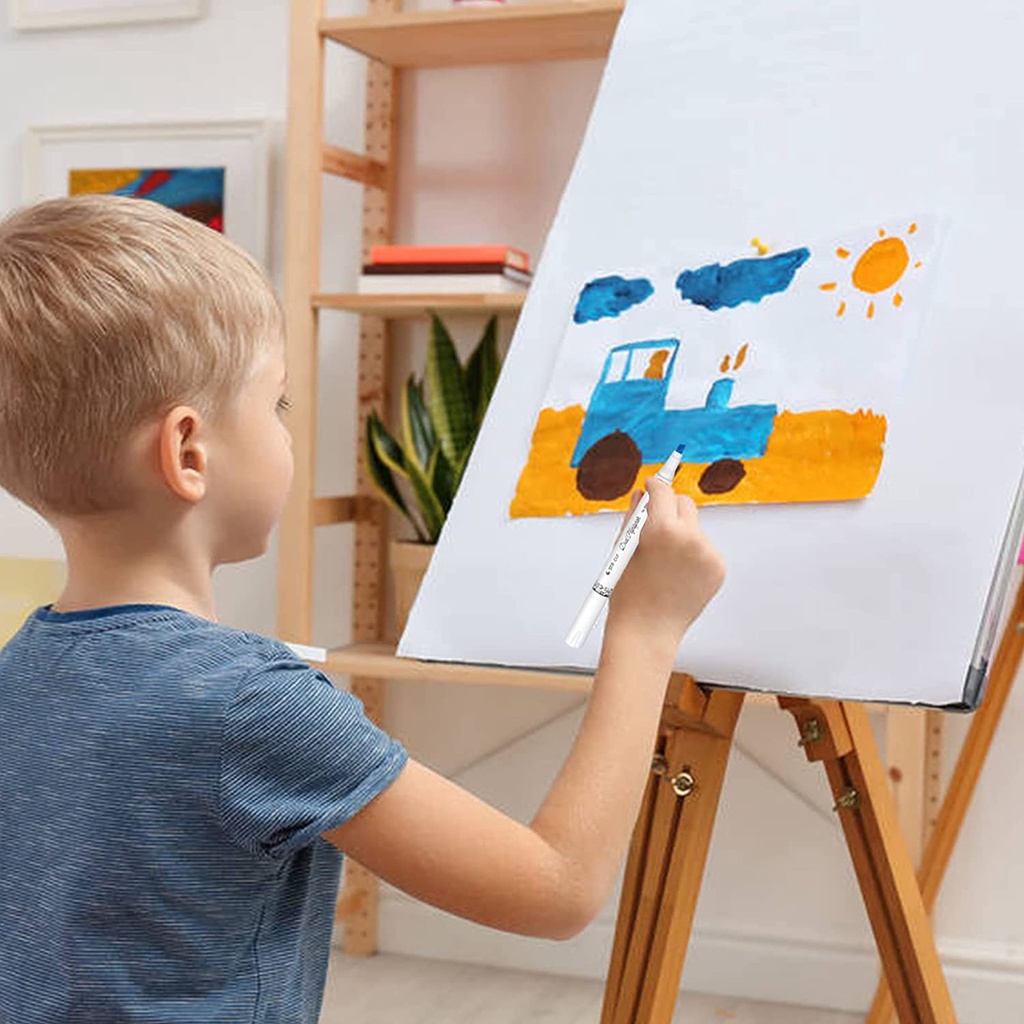 Set 8 cây bút highlight đánh dấu nhớ dòng 2 đầu phù hợp cho học sinh văn phòng STA-8001