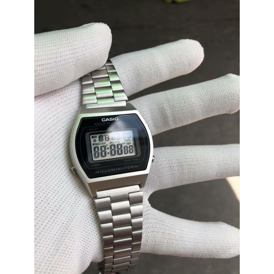 Đồng Hồ Nữ CASIO B640 Silver Chính Hãng - FULLBOX