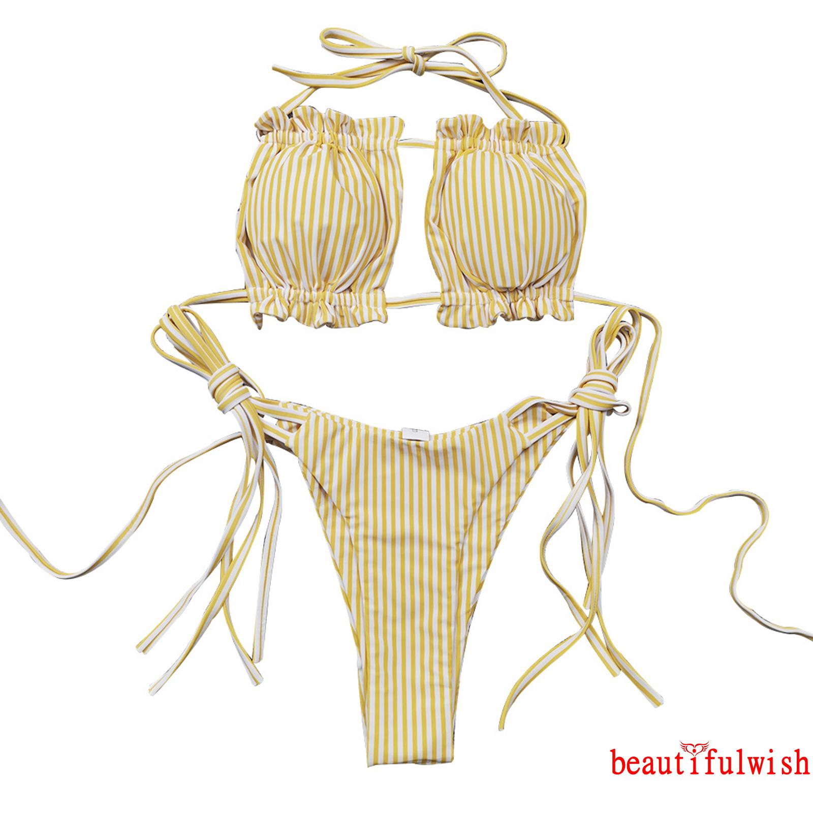 Set Bikini Áo Ống E6 + Quần Lưng Cao Quyến Rũ Cho Nữ | BigBuy360 - bigbuy360.vn