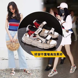 Dép xăng đan độn đế chất 5cm