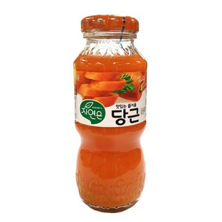 [Woongjin] Nước cà rốt Jeju tự nhiên 180ml