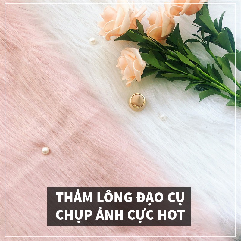 Tấm thảm lông chụp ảnh sản phẩm đạo cụ chụp hình chất lượng hot 2022