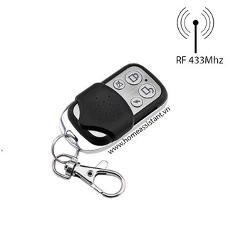 Remote 4 nút điều khiển từ xa phát sóng rf 433mhz r1.4