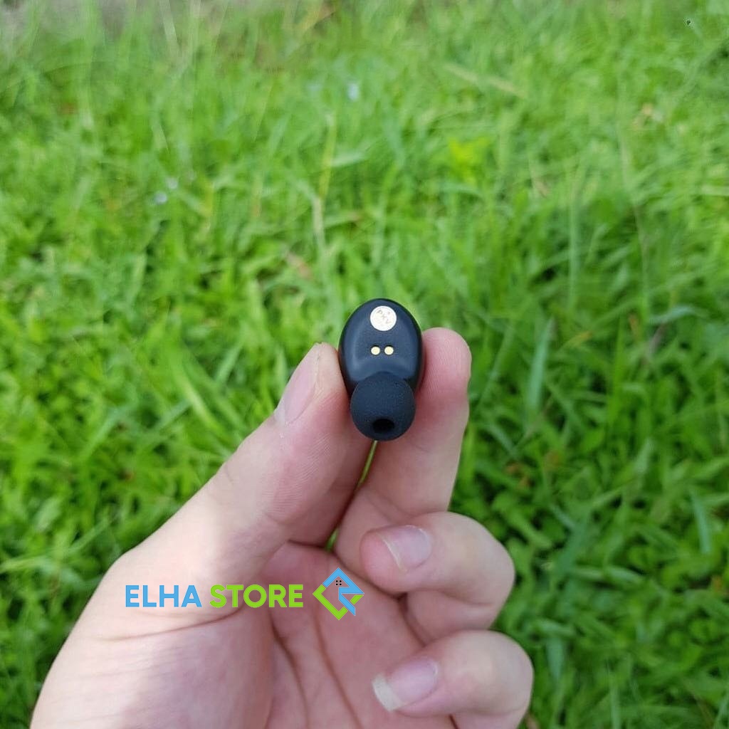 Tai Nghe Bluetooth Không Dây 5.0 AMOI F9 PRO Nút Cảm Biến Vân Tay Chống Nước Kèm Sạc 2.000mAh Chính Hãng - ELHA STORE