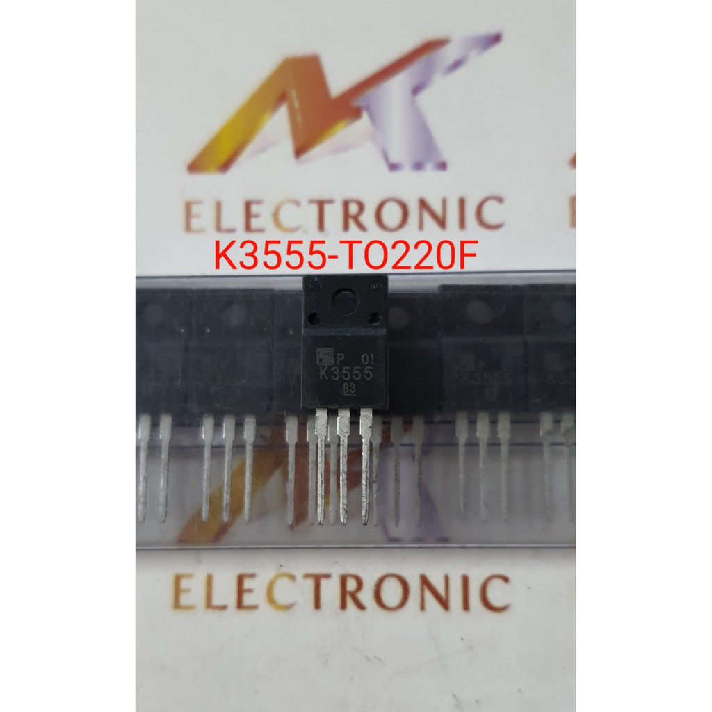 Linh kiện Mosfet K3555 2SK3555 TO220F mới 100%