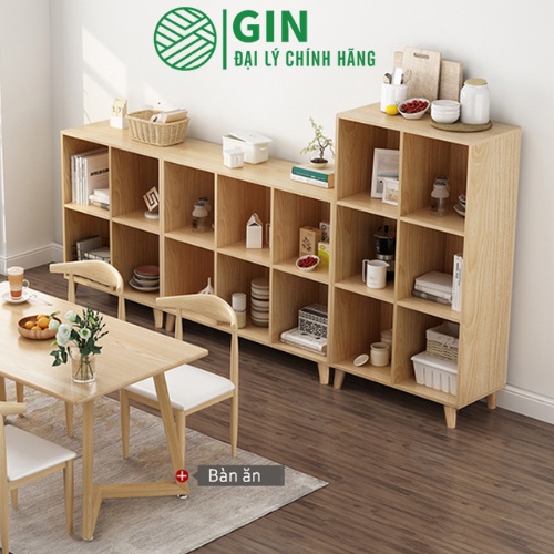 Kệ tủ sách đa năng nhiều ô trang trí nhà cửa phòng sách - GP163/ GP164/ GP165/ GP166