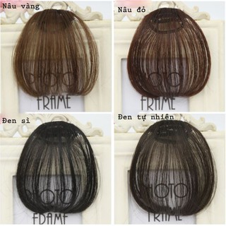 [Ảnh thật 100%] Tóc Mái Giả Thưa Không Mai Đẹp Tự Nhiên Phong Cách Hàn Quốc!