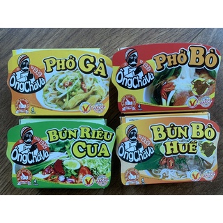 Gia vị phở bò - gà - bún bò huế - riêu cua ông Chà Và (1 hộp 4 viên)