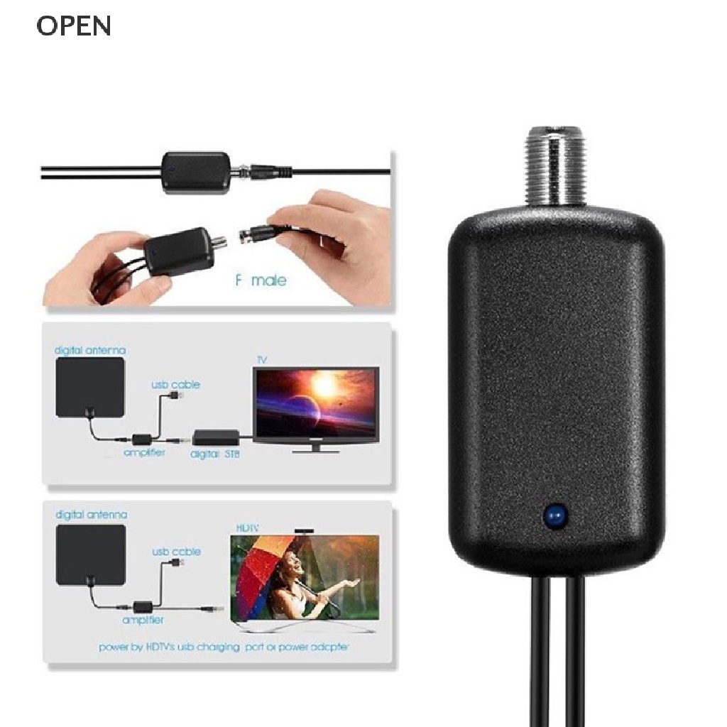 Bộ Khuếch Đại Tín Hiệu Kỹ Thuật Số HDTV Fox Antenna HD Kênh 25db my