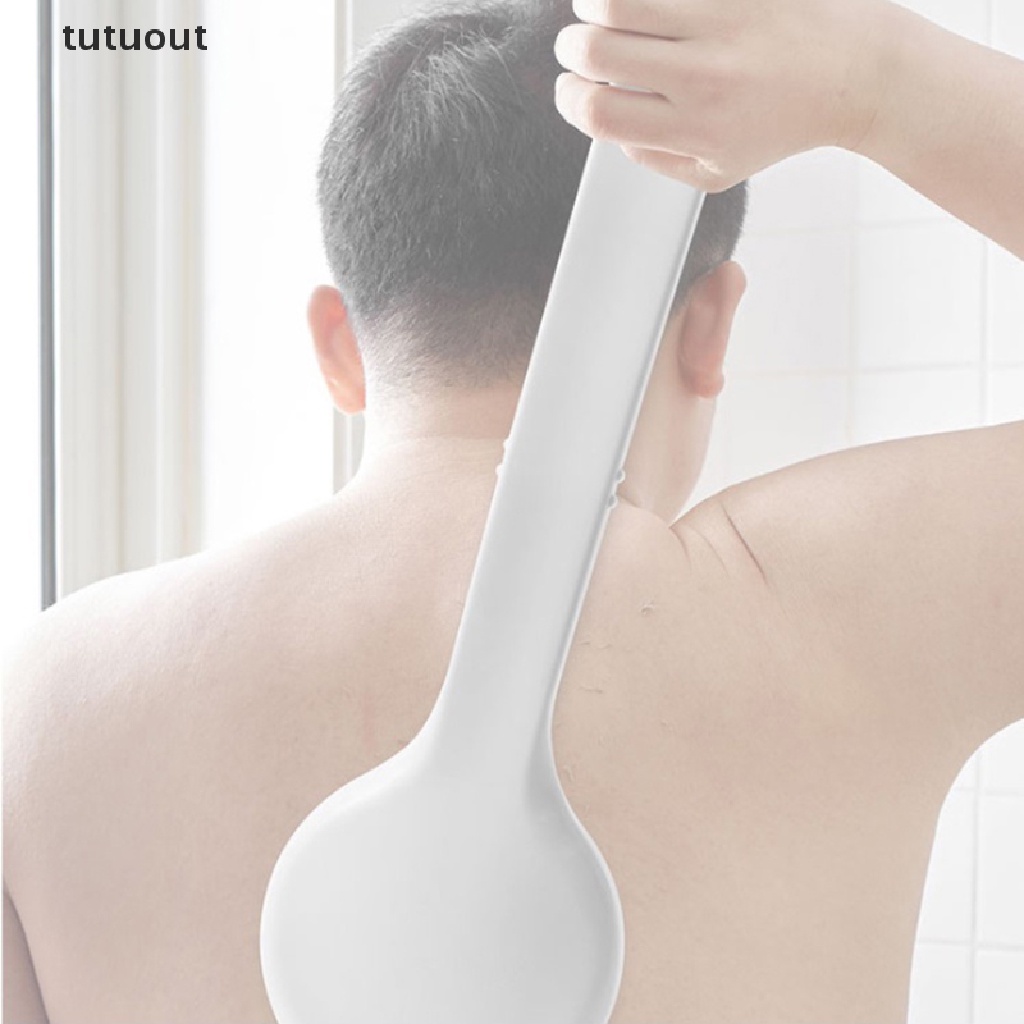 Cây Tắm Chà Lưng Tẩy Tế Bào Chết Có Tay Cầm Dài Tiện Dụng