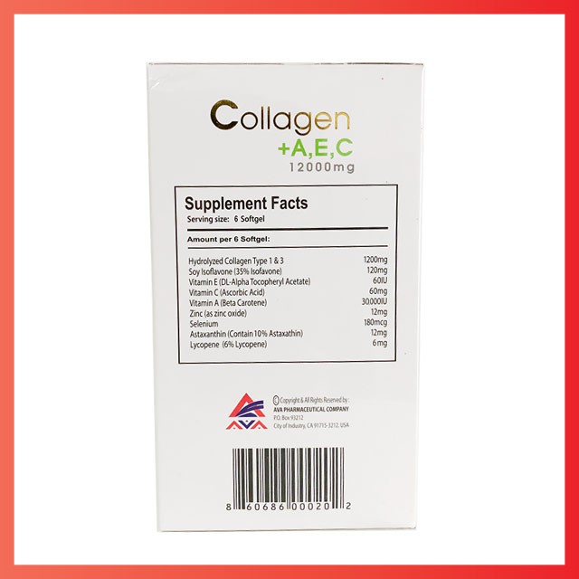 ✅(CHÍNH HÃNG) Thực phẩm bảo vệ sức khỏe collagen + A,E,C 12000mg AHLOZEN GOLD của Mỹ | BigBuy360 - bigbuy360.vn