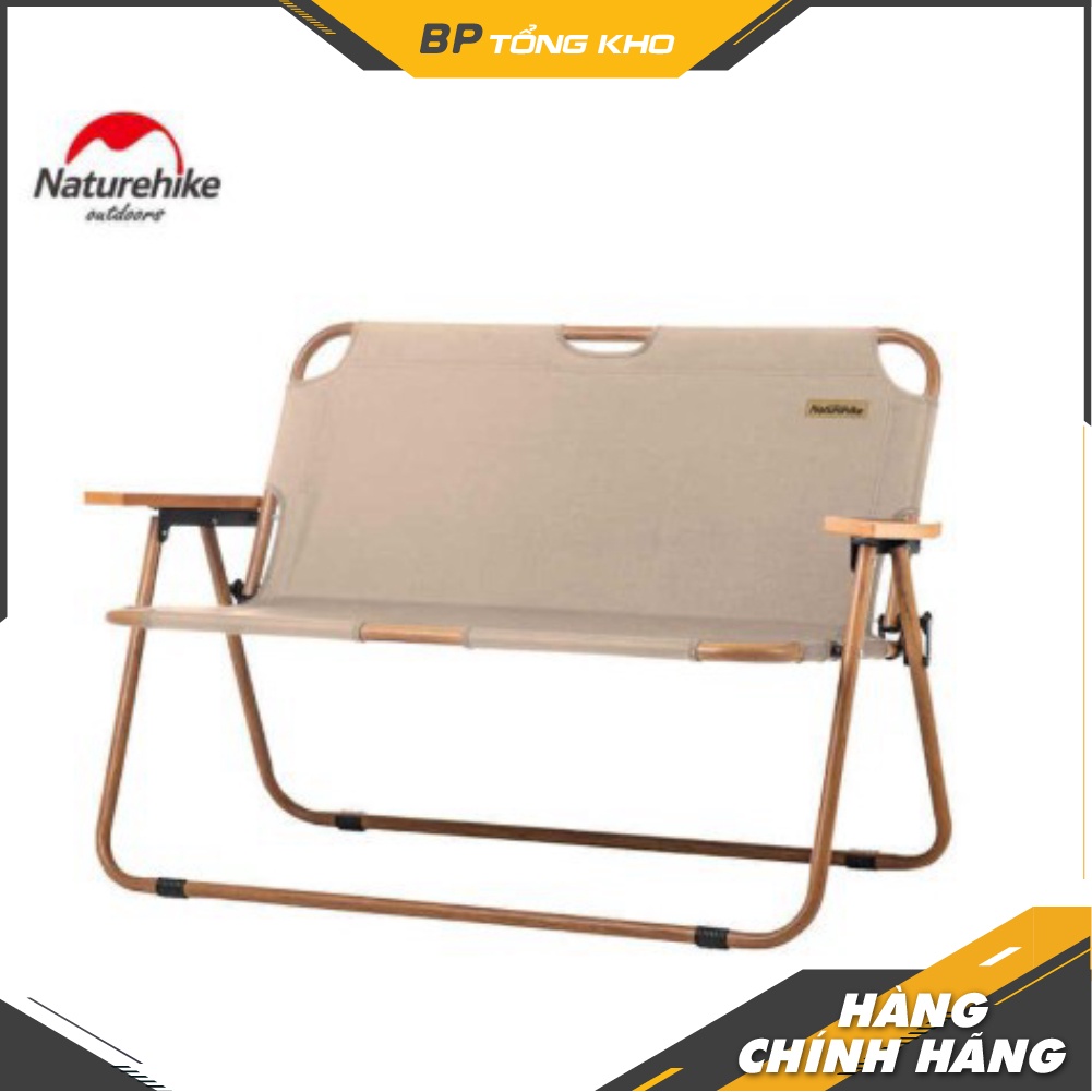 Ghế đôi du lịch vân gỗ NatureHike NH20JJ002