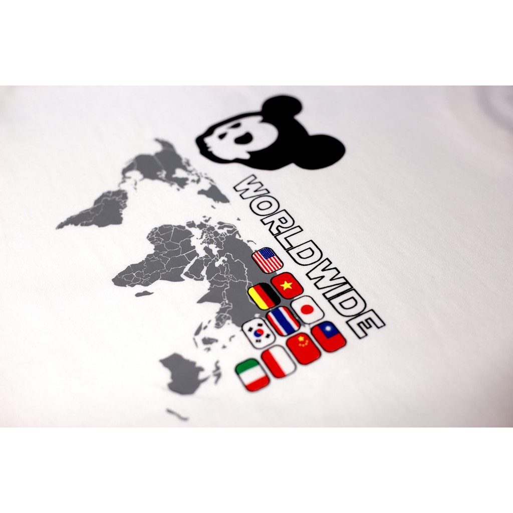 Áo phông Vietgangz World Wide – White