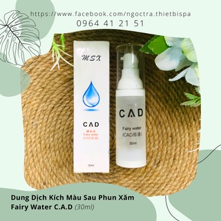 Dung dịch kích màu sau phun xăm fairy water c.a.d