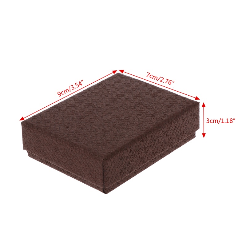 Hộp Giấy Vuông Đựng Trang Sức / Trang Sức Tiện Dụng