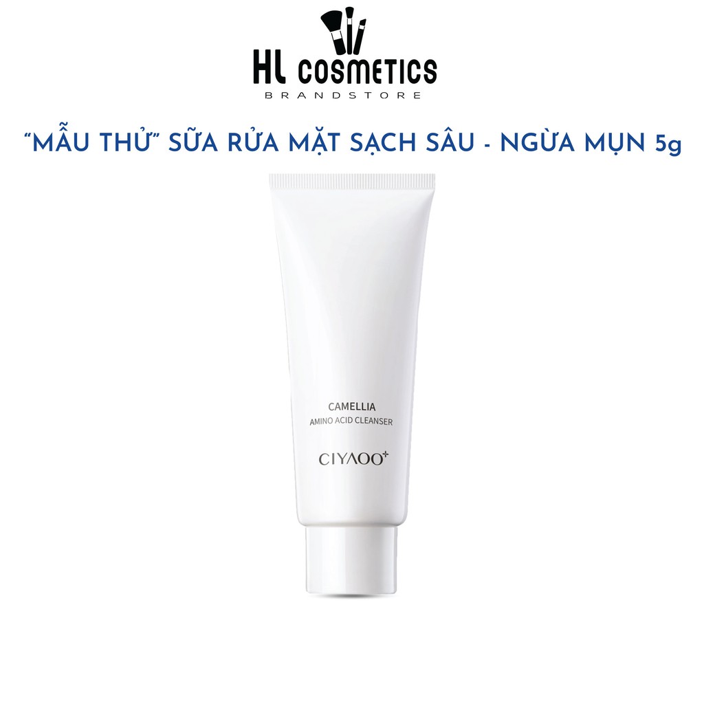 ⚡MẪU THỬ⚡ Sữa Rửa Mặt Sạch Sâu, Ngừa Mụn CIYAOO Camellia Amino Acid Cleanser 5g QX0062 | BigBuy360 - bigbuy360.vn