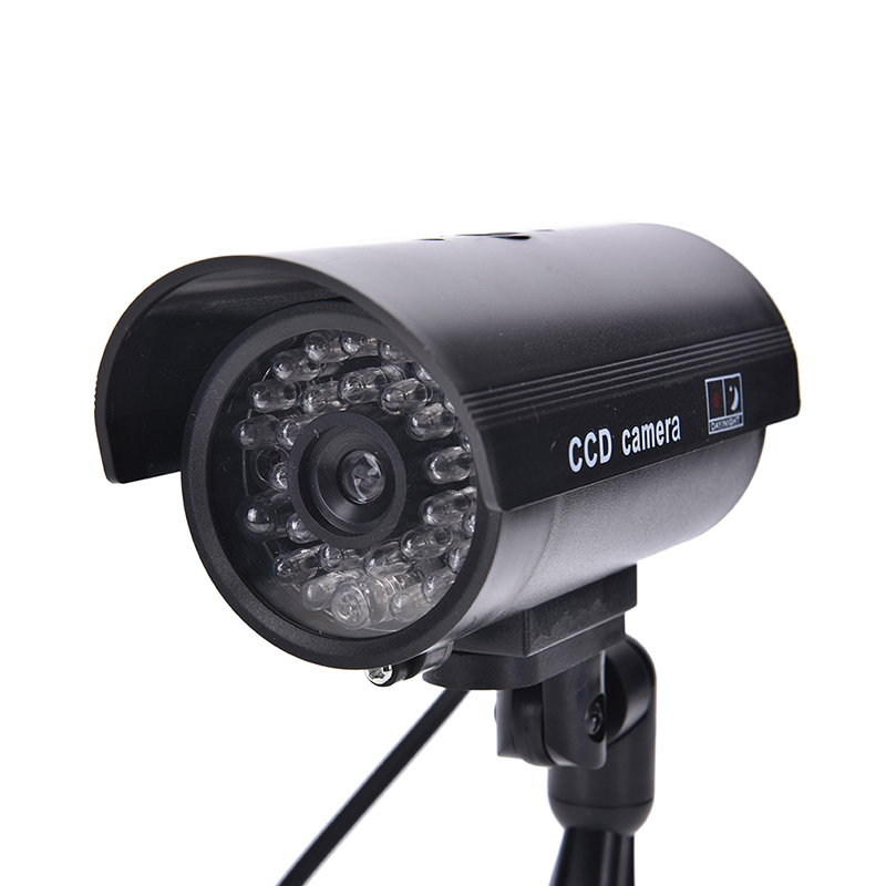 Camera An Ninh Giả Gắn Đèn Led Chất Lượng Cao