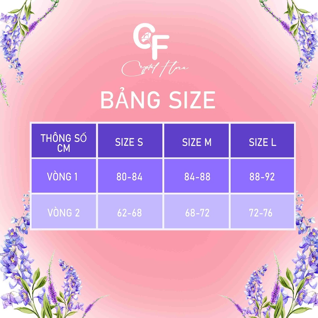 CRYSTAL FLORA - VÁY WRAP NỀN XANH