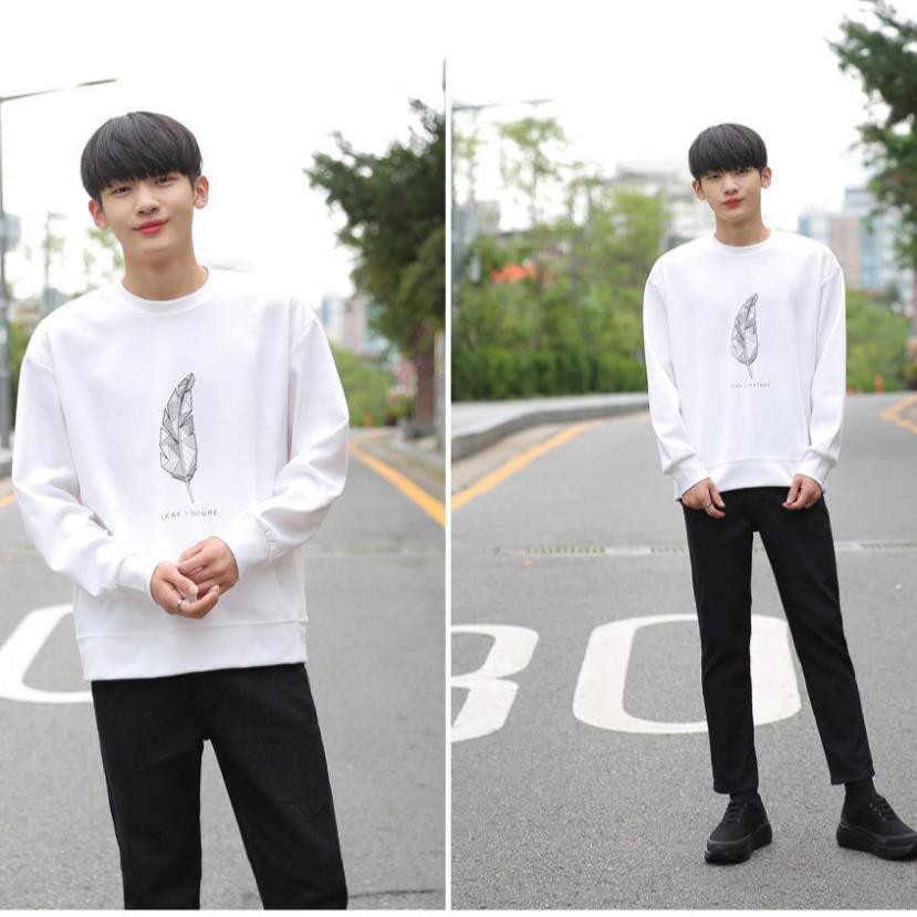 💥FREESHIP💥 Áo Sweater Nam Nữ Unisex LEAF I NATURE phong cách Hàn Quốc cá tính, Chất nỉ nhung dày -Tặng vòng tay | BigBuy360 - bigbuy360.vn