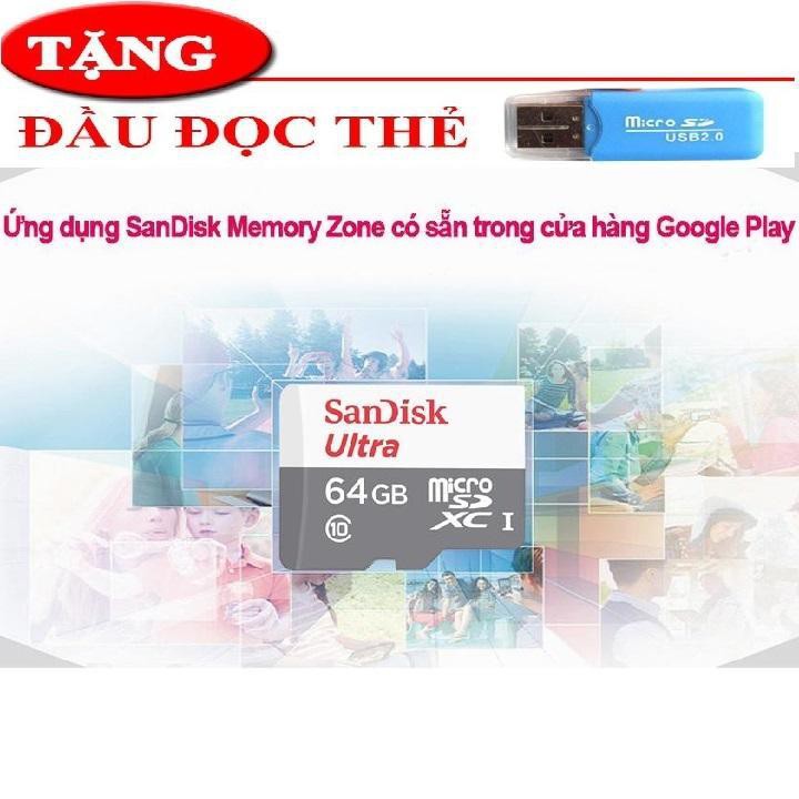 Thẻ Nhớ 64GB ultra Tốc Độ 3.0 Hỗ Trợ Quay Video 4K | BigBuy360 - bigbuy360.vn