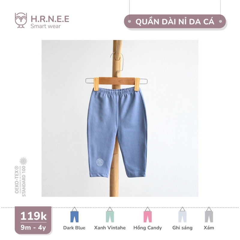 Quần dài nỉ da cá hrnee